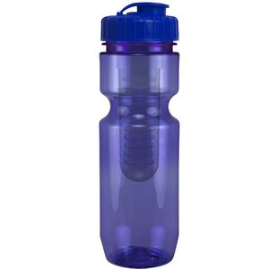 22 Oz Translucent Bike Bottle with Infuser