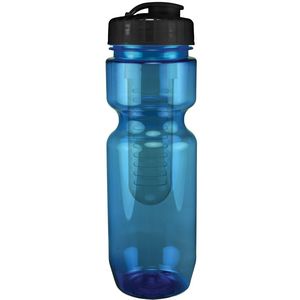 22 Oz Translucent Bike Bottle with Infuser