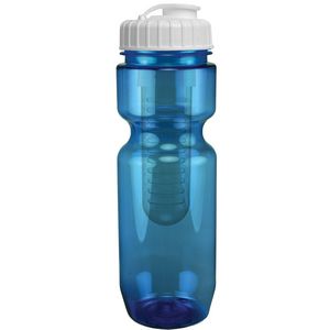 22 Oz Translucent Bike Bottle with Infuser