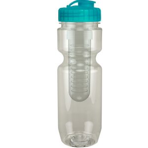 22 Oz Translucent Bike Bottle with Infuser