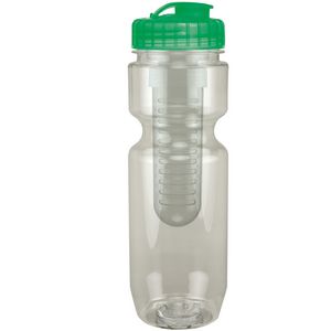 22 Oz Translucent Bike Bottle with Infuser