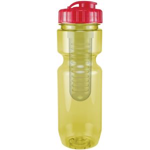 22 Oz Translucent Bike Bottle with Infuser