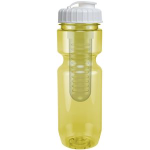 22 Oz Translucent Bike Bottle with Infuser