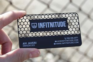 24 Hour Metal Business Cards