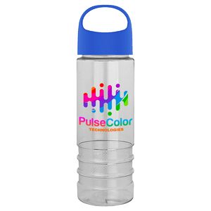 24 Oz. Sergeant Transparent Bottle w/Oval Crest Lid - Digital