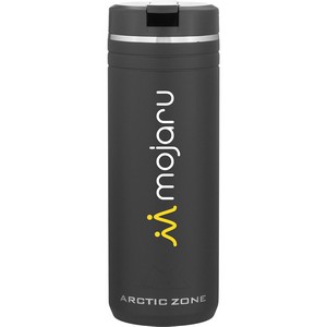 24 oz Arctic Zone Titan Thermal Hp Travel Tumbler (Black)