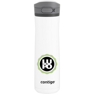 24 oz Contigo Jackson Chill 2.0 Water Bottle (White)