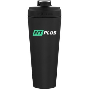 24 oz Hydroshkr Stainless Steel Shaker Bottle (Black)