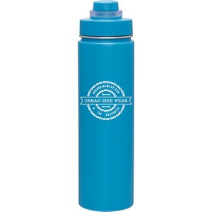 24 oz h2go Conquer Water Bottle (Matte Aqua)