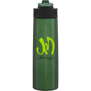 24 oz h2go Watson Water Bottle (Forest Green)