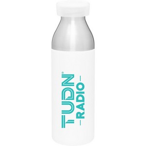 25 oz h2go Cue Water Bottle (Matte White)