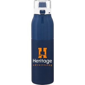 25 oz h2go Vigor Water Bottle (Matte Navy)