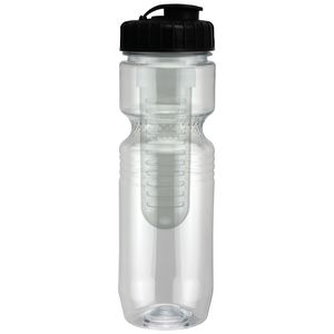 26 Oz Translucent Jogger Bottle with Infuser