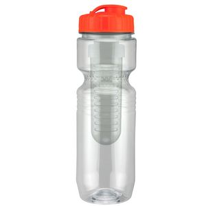 26 Oz Translucent Jogger Bottle with Infuser