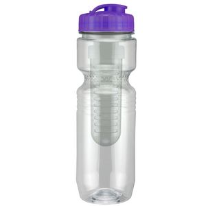 26 Oz Translucent Jogger Bottle with Infuser