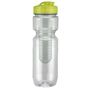 26 Oz Translucent Jogger Bottle with Infuser