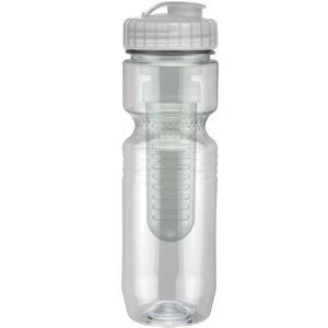 26 Oz Translucent Jogger Bottle with Infuser