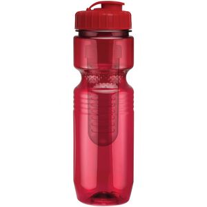 26 Oz Translucent Jogger Bottle with Infuser