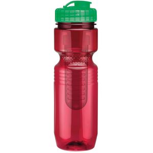 26 Oz Translucent Jogger Bottle with Infuser