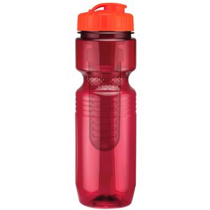 26 Oz Translucent Jogger Bottle with Infuser