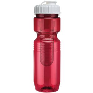 26 Oz Translucent Jogger Bottle with Infuser