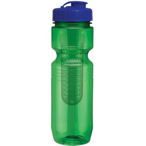 26 Oz Translucent Jogger Bottle with Infuser
