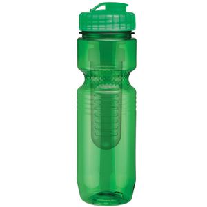 26 Oz Translucent Jogger Bottle with Infuser