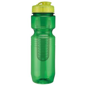 26 Oz Translucent Jogger Bottle with Infuser