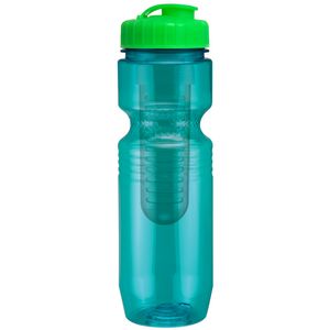 26 Oz Translucent Jogger Bottle with Infuser