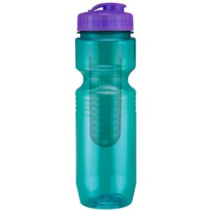 26 Oz Translucent Jogger Bottle with Infuser