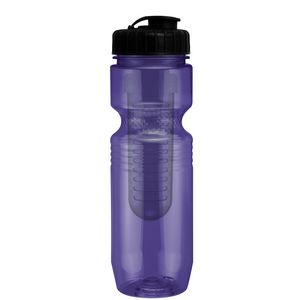 26 Oz Translucent Jogger Bottle with Infuser