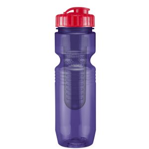 26 Oz Translucent Jogger Bottle with Infuser