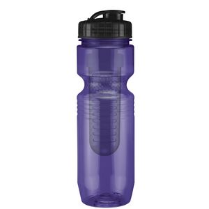 26 Oz Translucent Jogger Bottle with Infuser