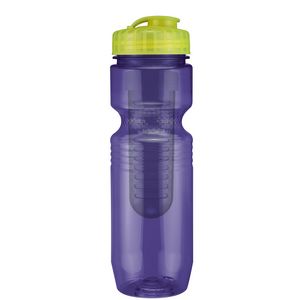 26 Oz Translucent Jogger Bottle with Infuser