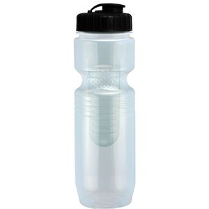 26 Oz Translucent Jogger Bottle with Infuser