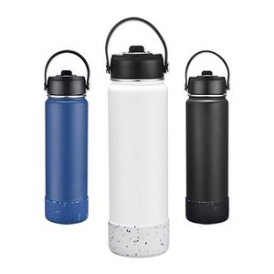 27 Oz. Vacuum Bottle w/Silicone Bottom