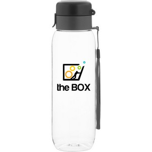 27 oz h2go Vertex Water Bottle (Black)