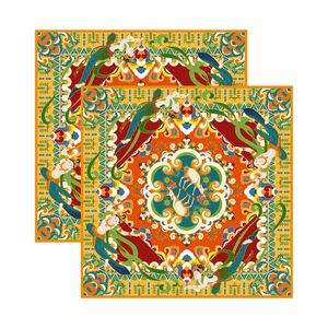 27" x 27" Custom Silk Square Scarf