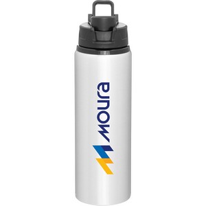 28 oz h2go Surge Water Bottle (Silver)