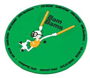 2D Soft PVC Coasters (Large)