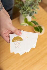 2"x3.5" Letterpress Business Card