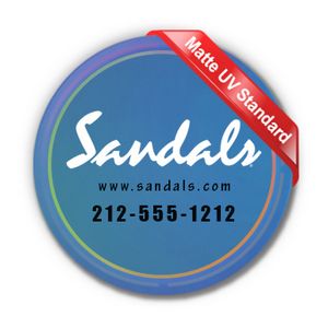 3" Circle Outdoor Magnets - 30 Mil