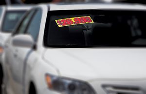 3 Color Pricer Windshield Decals (Set of 12)