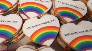 3" Heart Shaped Logo Sugar Cookie