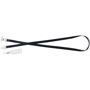 3-In-1 Usb Charging Cable Lanyard