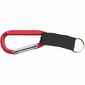 3" Large Carabiner with Web Strap