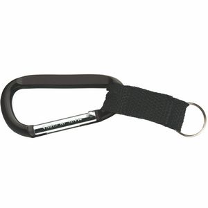 3" Large Carabiner with Web Strap