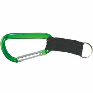 3" Large Carabiner with Web Strap