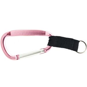 3" Large Carabiner with Web Strap