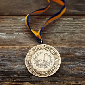 3" Medallion w/Neck Ribbon